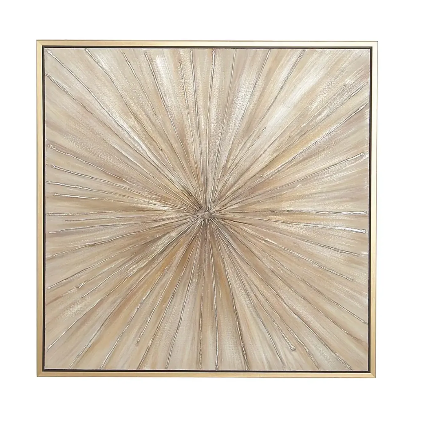 39" Blush Burst Wall Art
