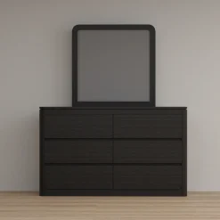 Aiden Califronia King Bed, Dresser, Mirror, Night Stand