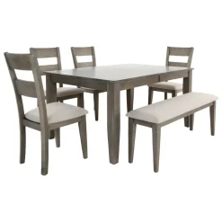 Alamo Dining Set-Gray