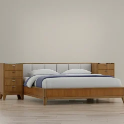 Amalie California King Wall Bed With 2 Piers