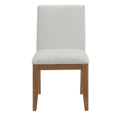 Amalie 5pc: Dining Table And 4 Upholstered Chairs