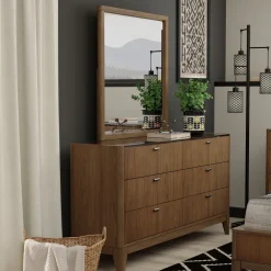 Amalie Wall Bedroom Set With Piers