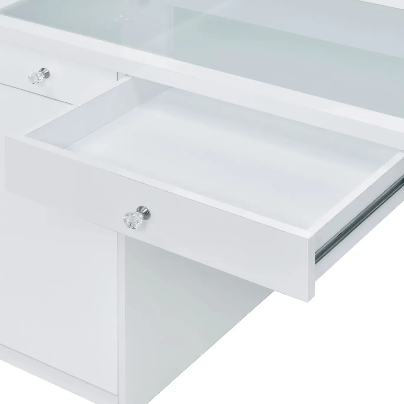Anisa 7 Drawer Vanity with Lighted Mirror