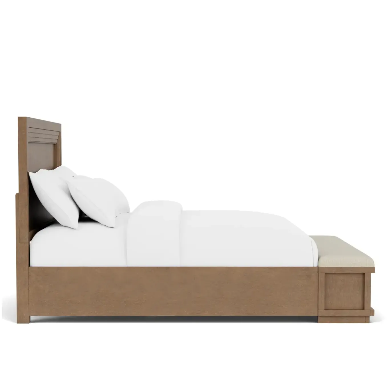 Aspen King Illuminated Storage Bed
