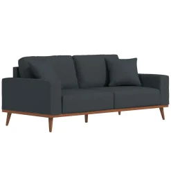 Ava Leather Living Room Set