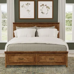 Bandit Storage Bedroom Set-New! Queen Storage Bed, Dresser, Mirror & Nightstand