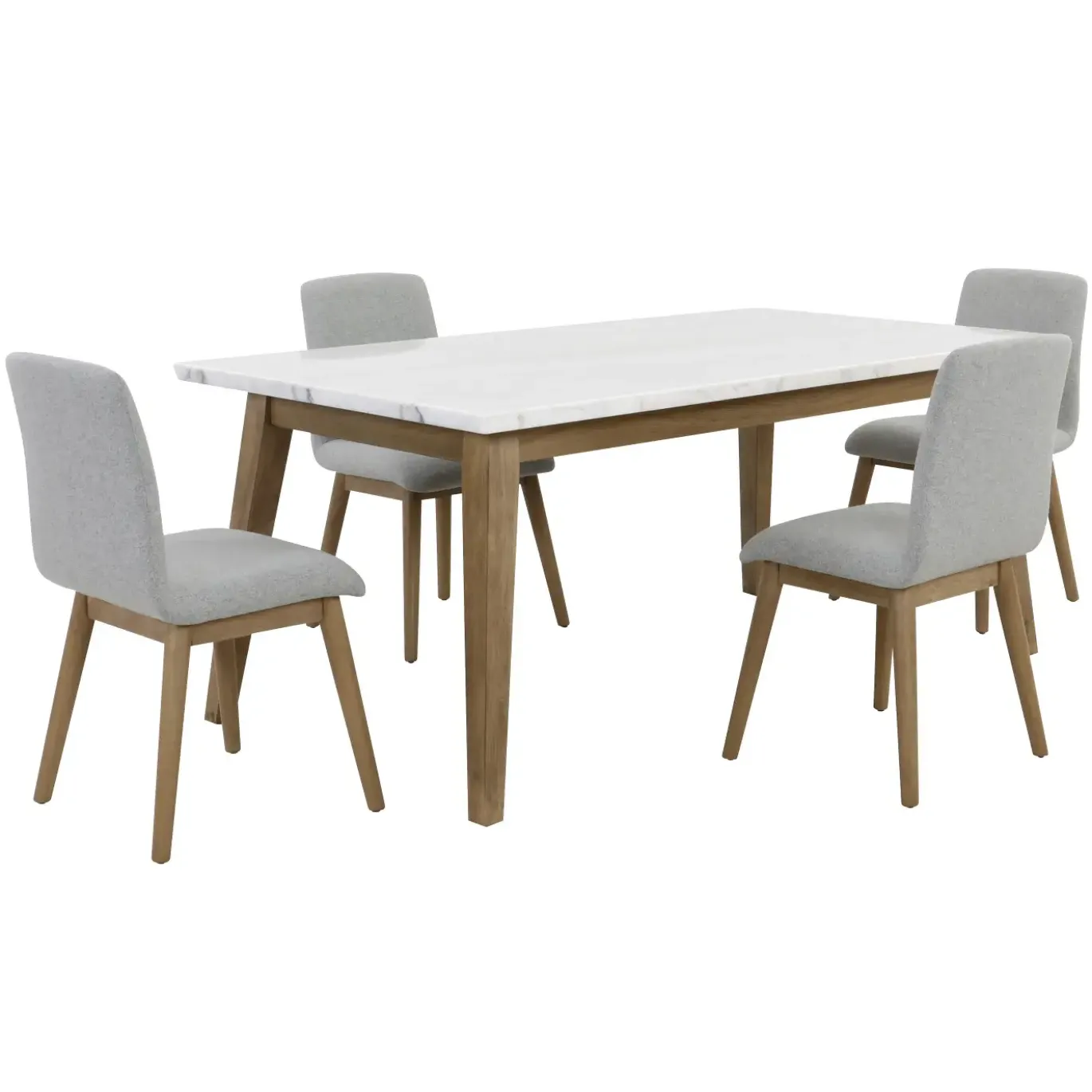 Barclay 5pc Set: Rec Table and 4 Chairs