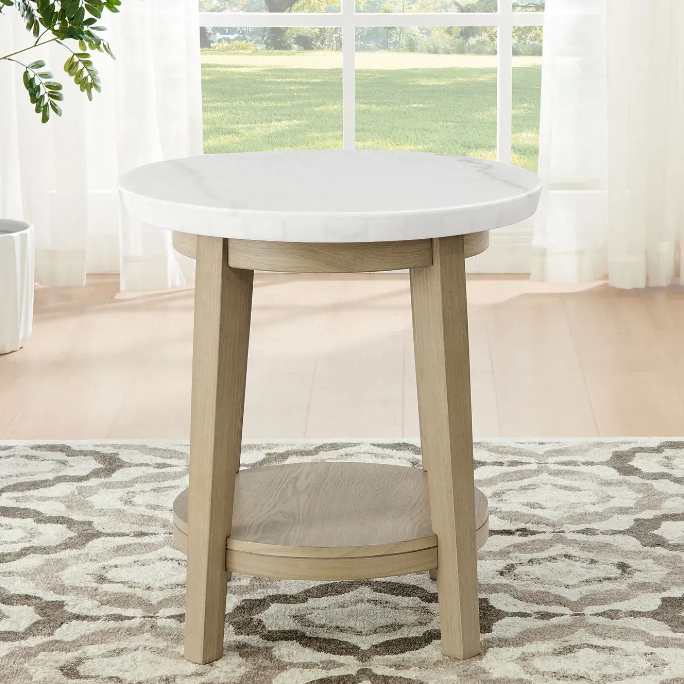Barclay Round End Table
