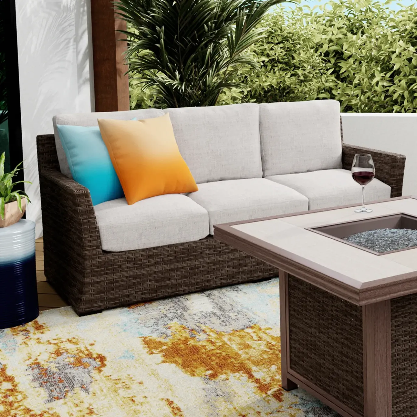 Cabo Outdoor Sofa Living Set