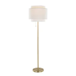 Cadence Gold Floor Lamp