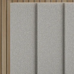 Cascade Channeled Upholstered Bed