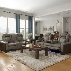 Cinema Buy the Power Reclining Sofa, Get the Power Reclining Loveseat Free
