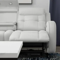 Cosmo Gray Reclining Living Room Set