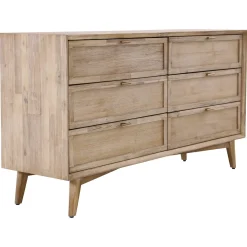 Crosby California King Bed, Dresser, Mirror, Nightstand