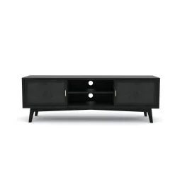Crosby Charcoal Entertainment Consoles