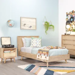 Crosby Natural Youth Bedroom Set