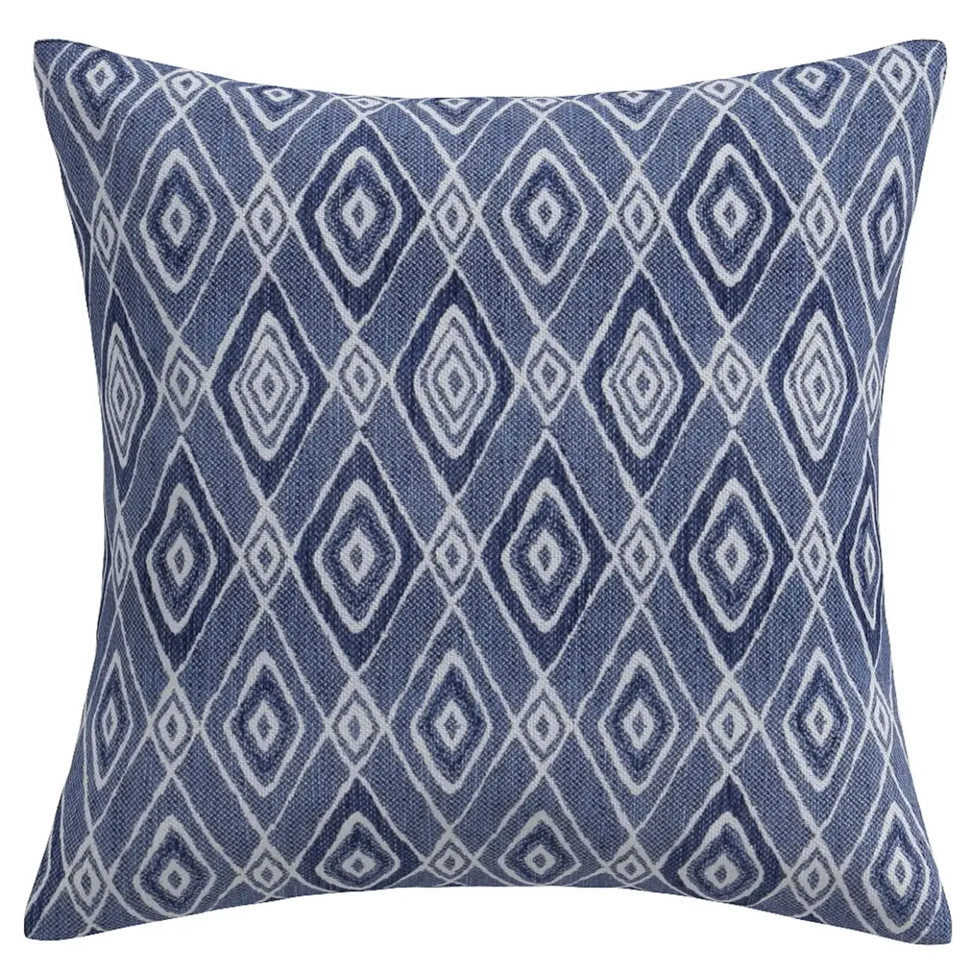 Diamond Island Indigo Outdoor Pillow