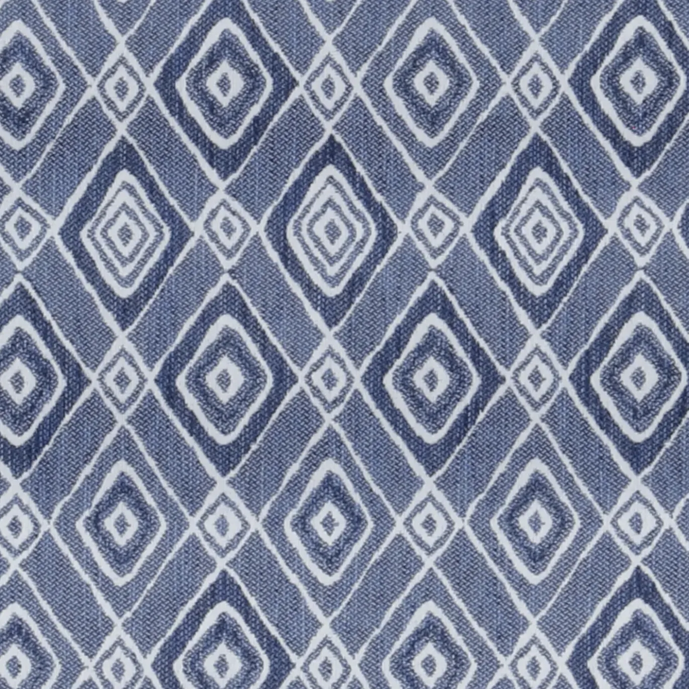 Diamond Island Indigo Outdoor Pillow