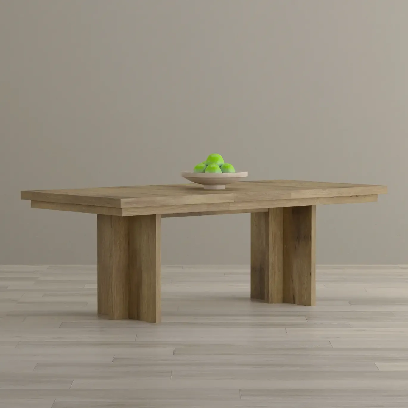 Durian Expandable Trestle Dining Table