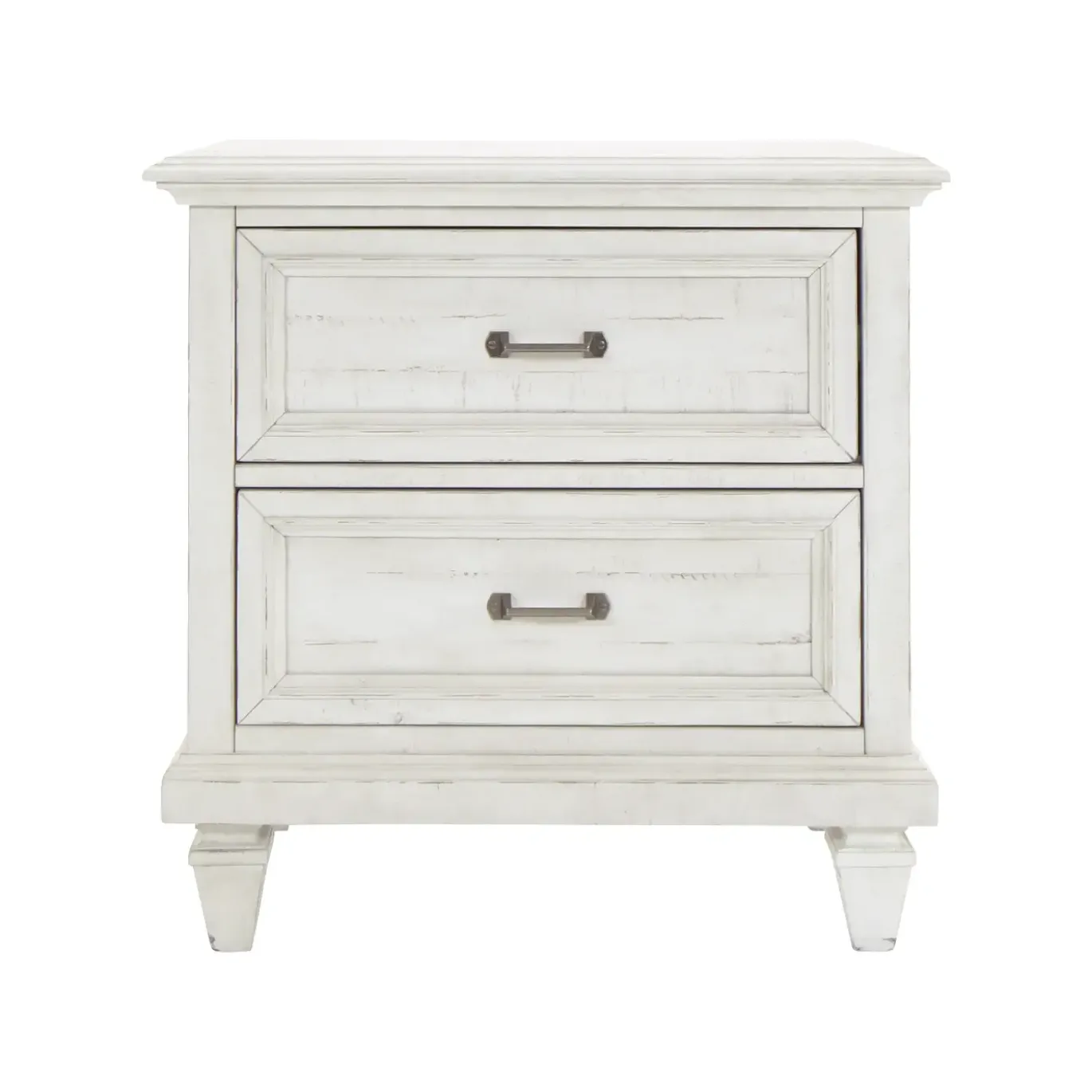 East Bay California King Panel Bed, Dresser, Mirror, Nightstand