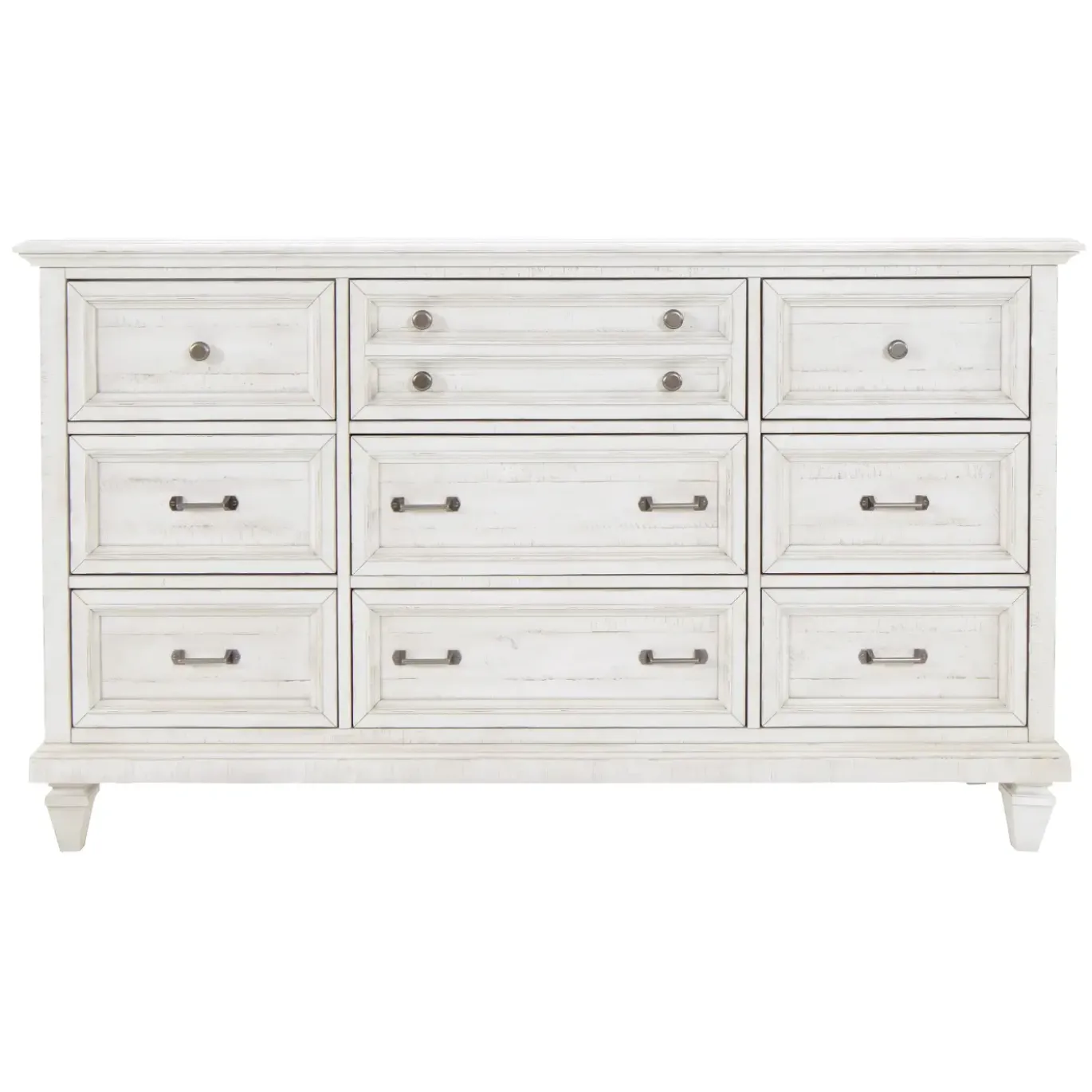 East Bay Eastern King Panel Bed, Dresser, Mirror, Nightstand
