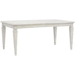 East Bay 6pc Dining Set: Extendable Dining Table, 4 Arm Chairs & Bench