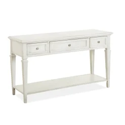 East Bay White Sofa Table