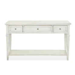 East Bay White Sofa Table