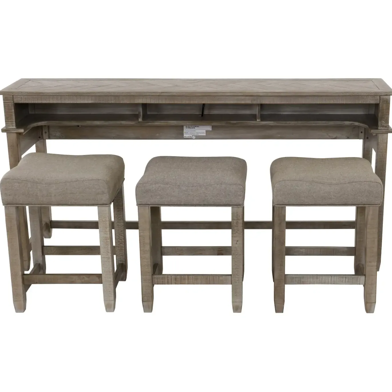 Elise Console Table & 3 Stools