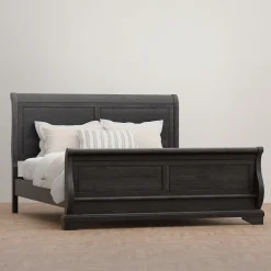 Fallston California King Sleigh Bed, Dresser, Mirror, Nightstand