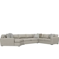Harley 3pc Left Cuddler Sleeper Sectional