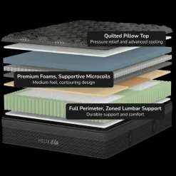 Helix Midnight Elite Twin Matttress