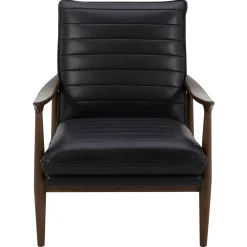 Holmes Leather Accent Chair