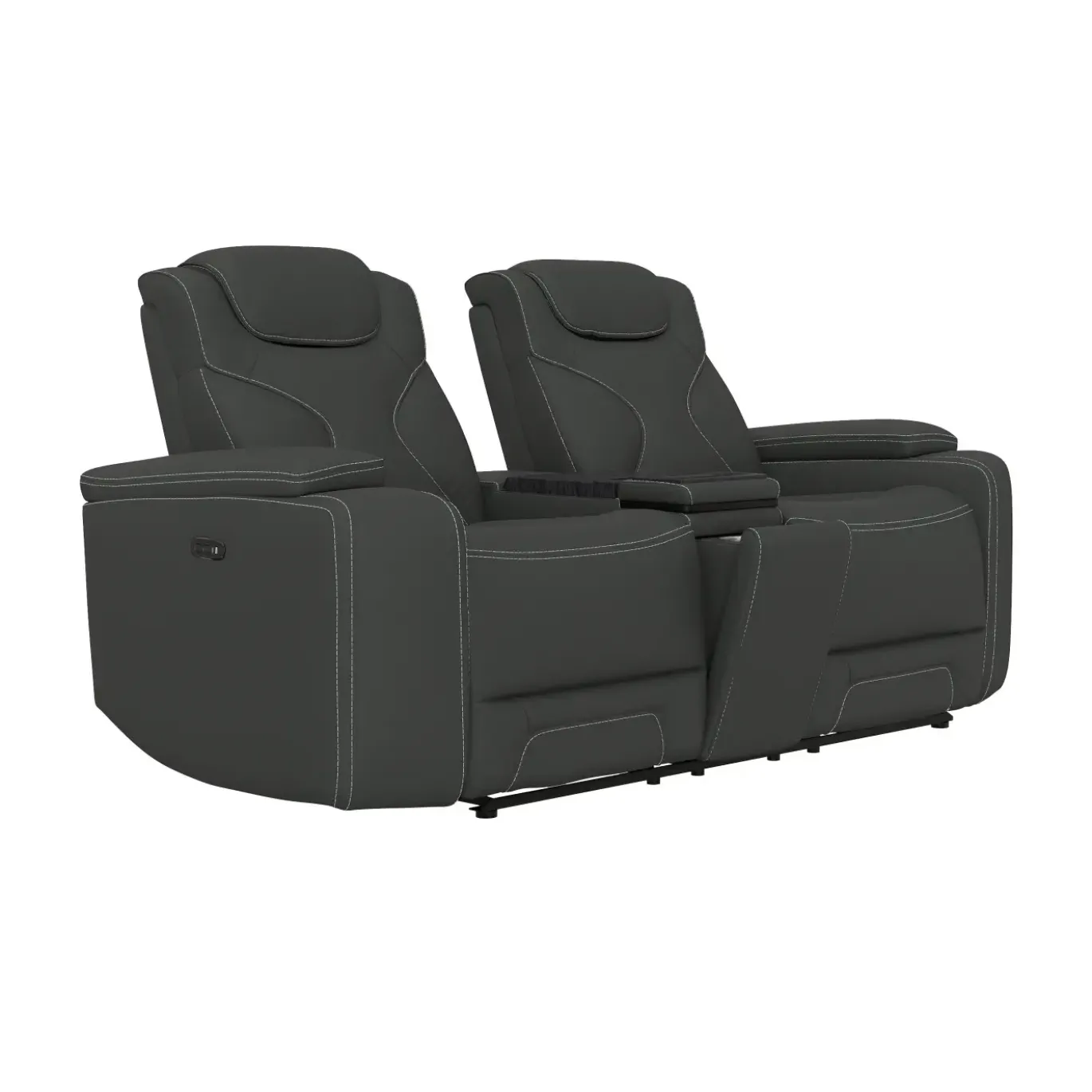 Jet Zero G Power Loveseat with Power Headrest & Power Cooler