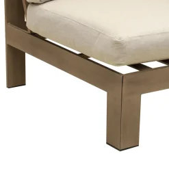 Lahaina Outdoor Seating Set 4pc Sectional: LAF Loveseat, RAF Loveseat, Corner & Armless Chair
