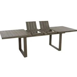 Lahaina 5pc Outdoor Set: Extension Dining Table & 4 Side Chairs