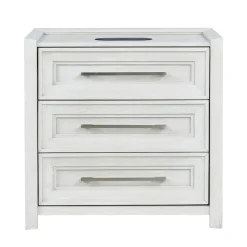 Laurel Three Drawer Night Stand