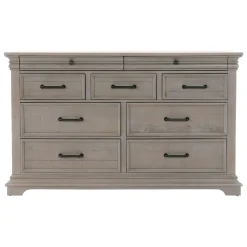 Legion Eastern King Storage Bed, Dresser, Mirror, Nightstand