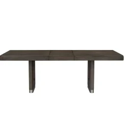 Lumen Extendable Pedestal Dining Table & 4 Sling Chairs