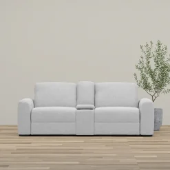 Luna 3pc Reclining Console Love