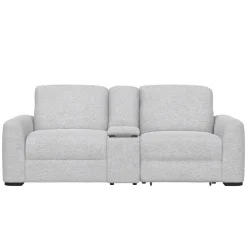Luna 3pc Reclining Console Love