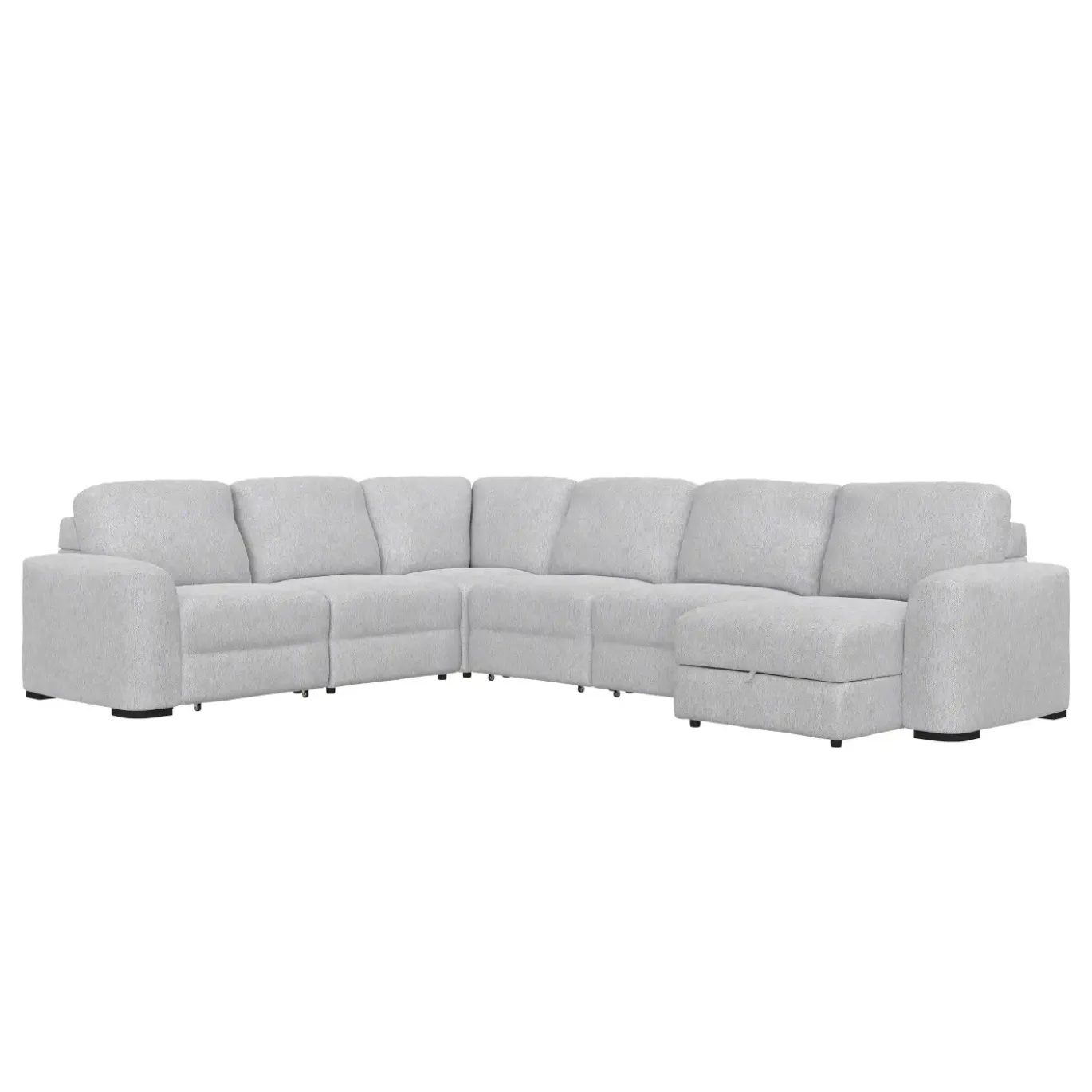 Luna 6pc Sectional with RAF Chaise