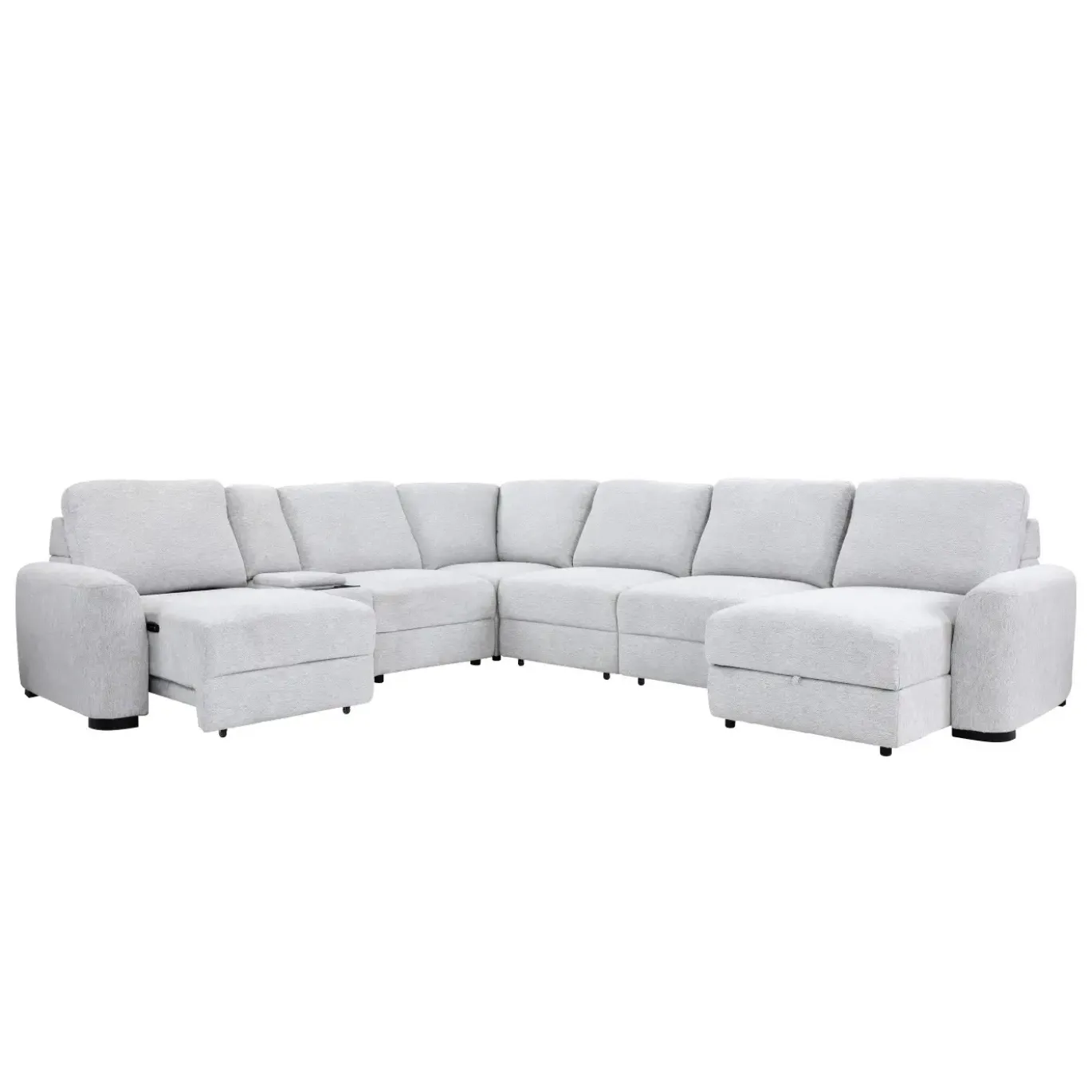 Luna 7pc Sectional with RAF Chaise