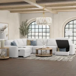 Luna 7pc Sectional with RAF Chaise