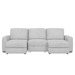Luna 3pc Slide Double Chaise