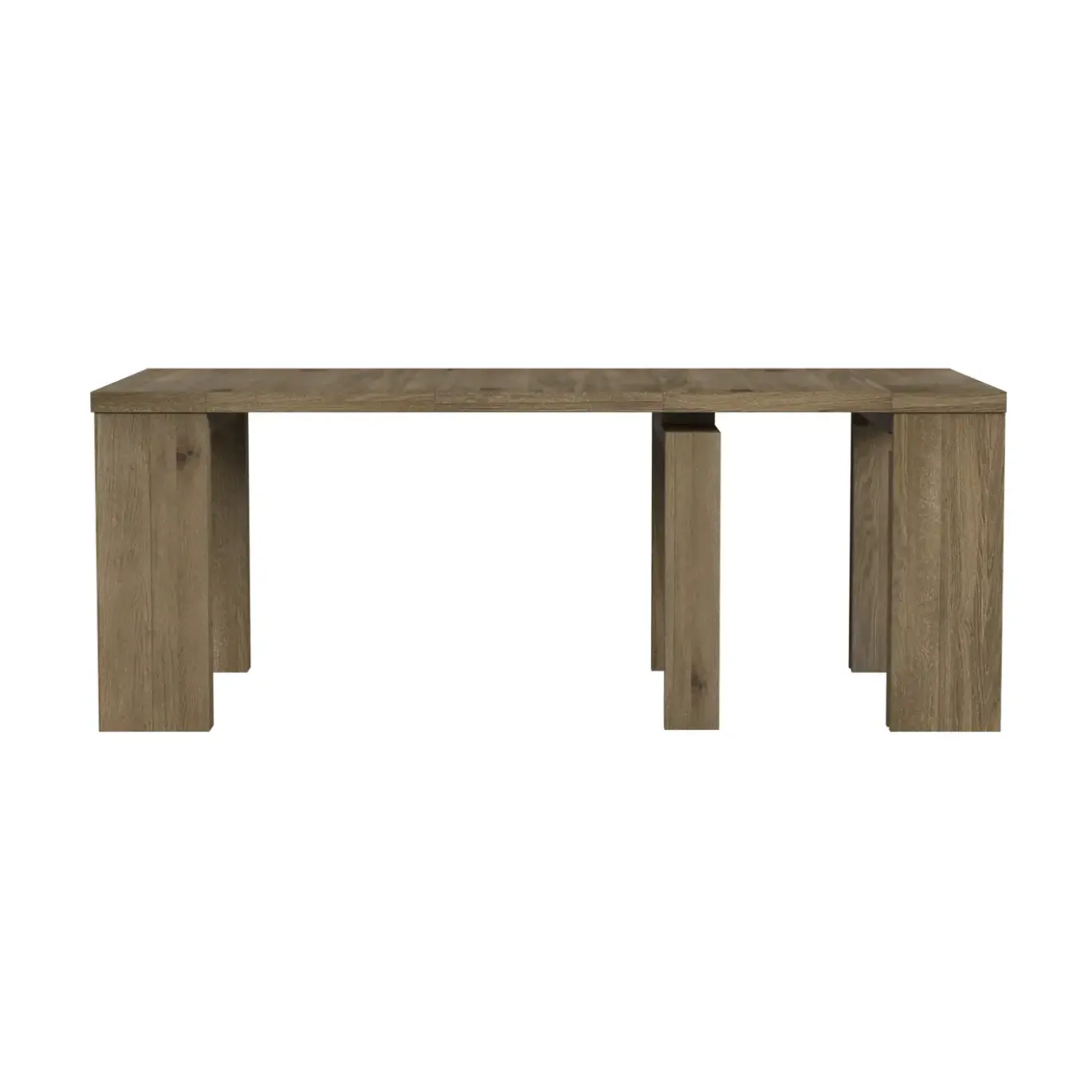 Madison 20" to 120" Modular Dining Table With 5 Leaves