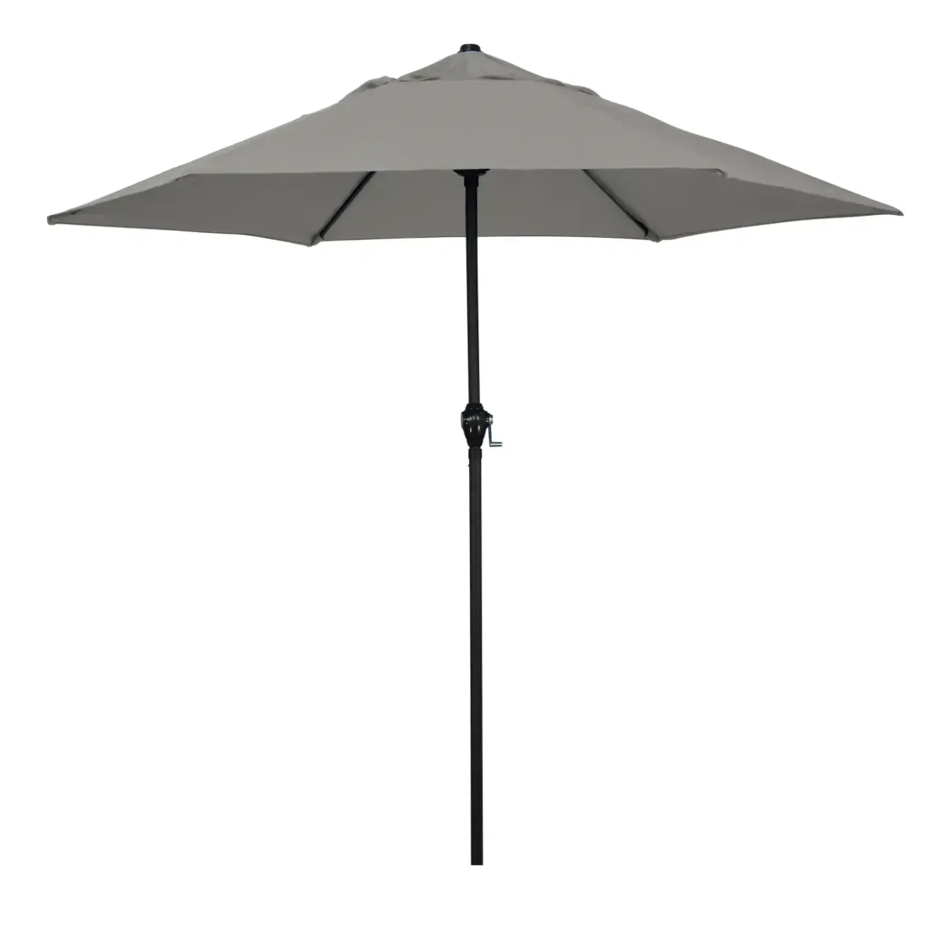 Market 9' Round Push-Tilt Umbrella