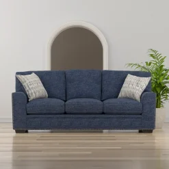 Mercer Blue Sofa & Loveseat