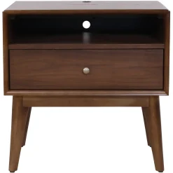 Minetta 1 Drawer Nightstand with USB