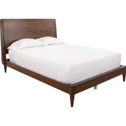 Minetta California King Loft Bed, Dresser, Mirror, Nighstand